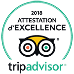 2018 Attestation d'Excellence Trip Advisor