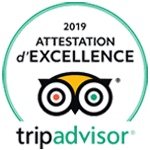 2019 Attestation d'Excellence Trip Advisor